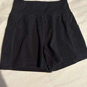 Alphalete Women's High-Waisted Black Shorts